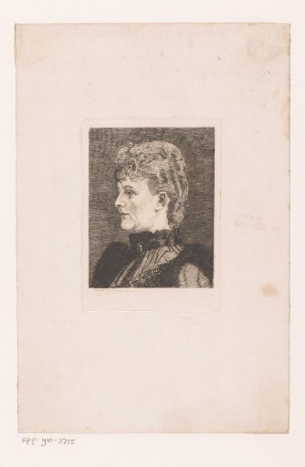 Portrait of an unknown woman