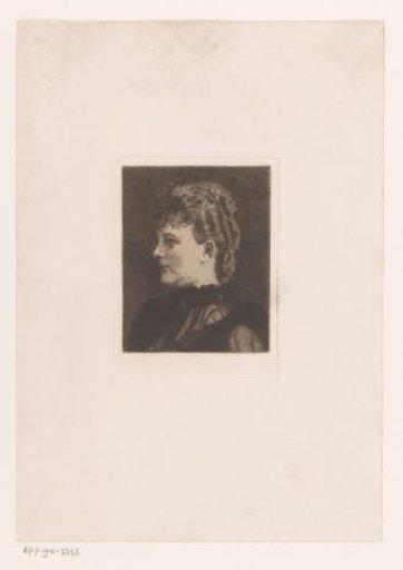 Portrait of an unknown woman