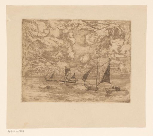 Three sailing ships