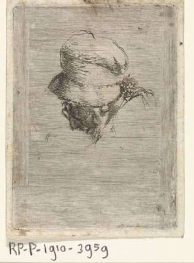 Head of an old woman