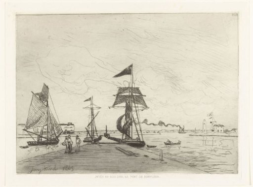 Jetty at Honfleur