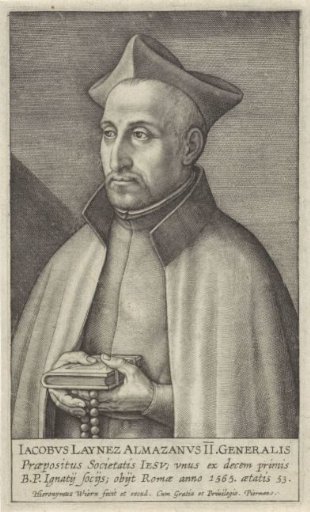 Portrait of the Jesuit Jacobus Laynez