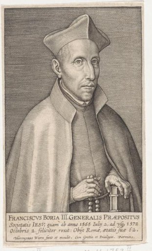 Portrait of the Jesuit Franciscus Borgia