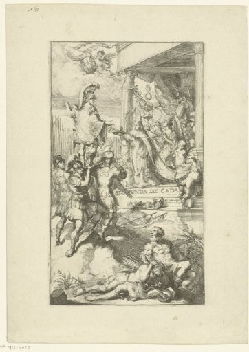 Title print for the second part of the Spanish version of Guerres de Flandres