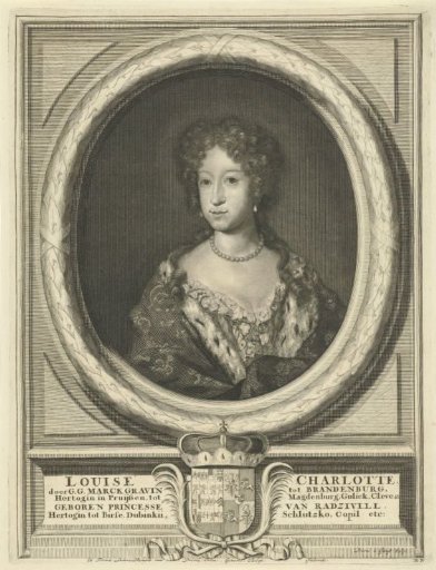 Portrait of Ludwika Karolina Radziwill