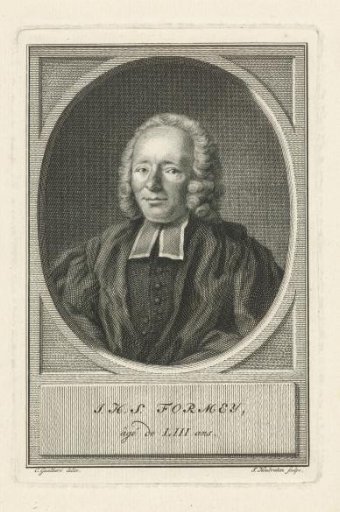 Portrait of Jean-Henri-Samuel Formey