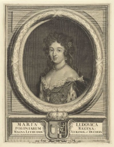 Portrait of Maria Casimira Ludovica, Queen of Poland