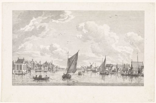 View of the Houses on the Achterzaan