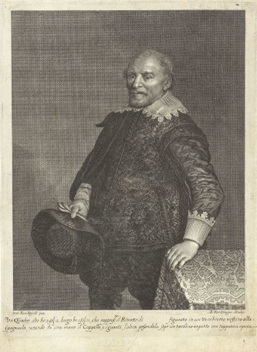Portrait of an Unknown Man, Hat in Hand