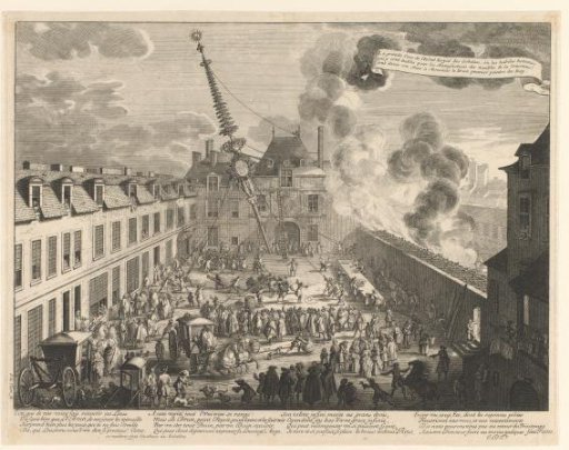 Erection of the Maypole of the Gobelins in Honor of Charles le Brun