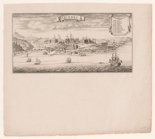 Four views of Mexico City, Niagara Falls, New York, and Québec (bottom right sheet)