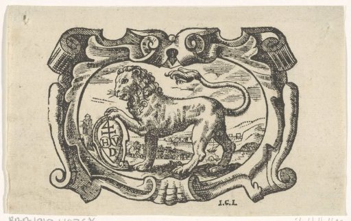 Vignette by Hieronimus Verdussen in Antwerp