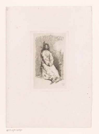 Prisoner at the whipping post