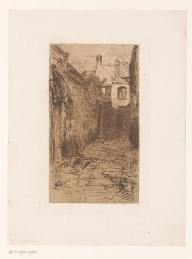 View of a street in Ghent