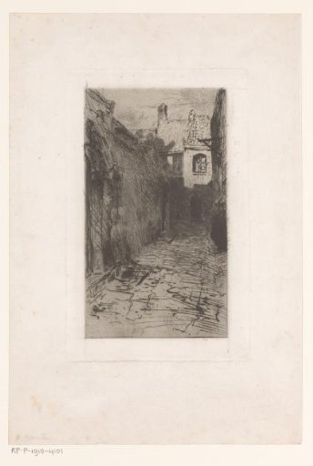 View of a street in Ghent