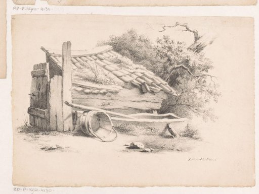 Barn in a landscape