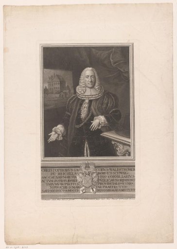Portrait of Christoph Jacob Waldstromer von Reichelsdorf