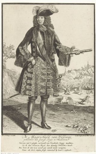 Portrait of Marshal François de Neufville, Duke of Villeroy