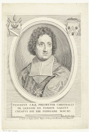 Portrait of Cardinal Toussaint de Forbin de Janson
