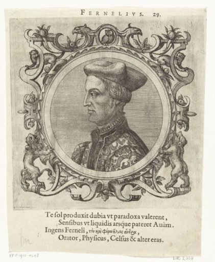 Portrait of Johannes Fernelius