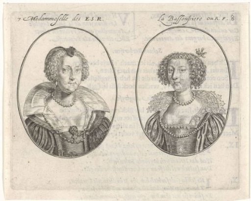 Portraits of two courtesans