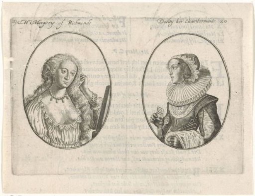 Portraits of a Courtesan and Her Maid