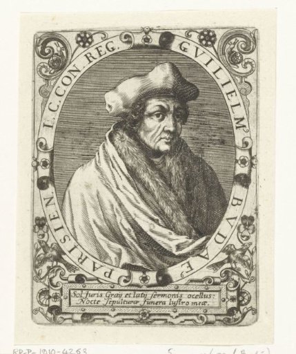 Portrait of Guillaume Budé