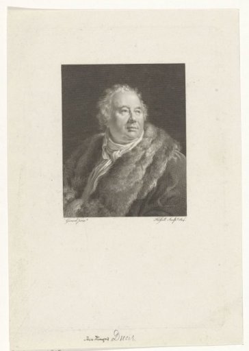 Portrait of Jean Francois Ducis