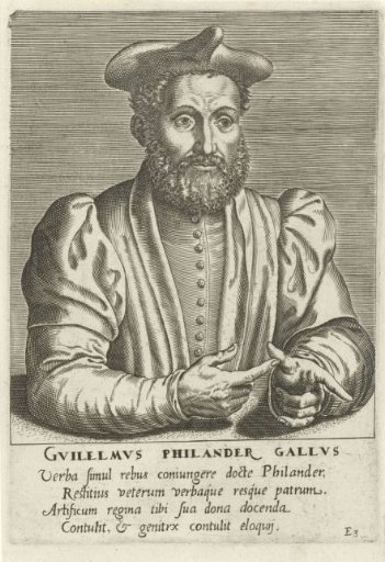 Portrait of Guillaume Philandrier