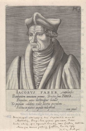 Portrait of Jacques Lefèvre d'Étaples