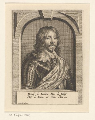 Portrait of Henry II of Guise