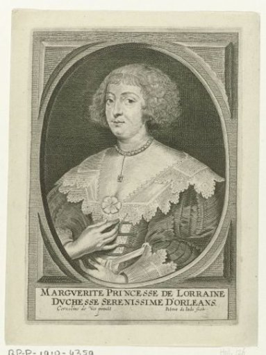 Portrait of Margaret of Lorraine, Countess of Orléans