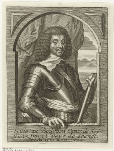 Portrait of Louis de Bourbon, Count of Soissons