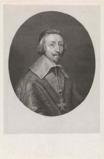 Portrait of the Cardinal of Richelieu