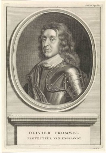 Portrait of Oliver Cromwell, Lord Protector of England