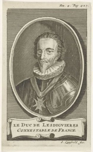 Portrait of François de Bonne of Lesdiguières