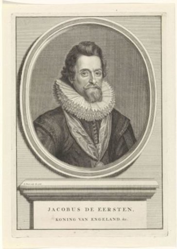 Portrait of James I, King of England