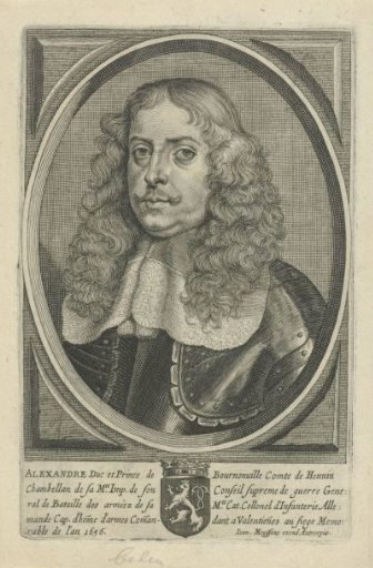 Portrait of Alexander van Bournonville