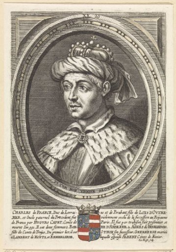 Portrait of Duke Charles of Lower Lorraine