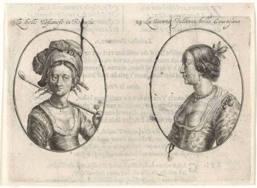 Portraits of Two Courtesans