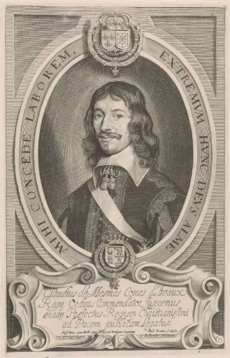 Portrait of Claudius de Mesmes, Count d'Avaux