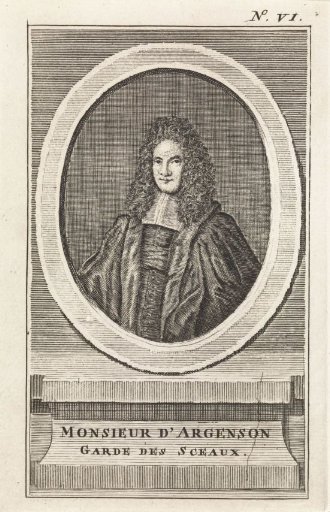 Portrait of Marc-René de Voyer de Paulmy, Marquis d'Argenson