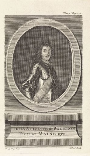 Portrait of Louis Auguste de Bourbon, Duke of Maine