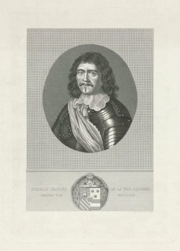 Portrait of Frédéric-Maurice de la Tour d'Auvergne