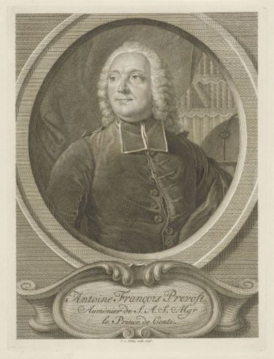 Portrait of Antoine François Prevost