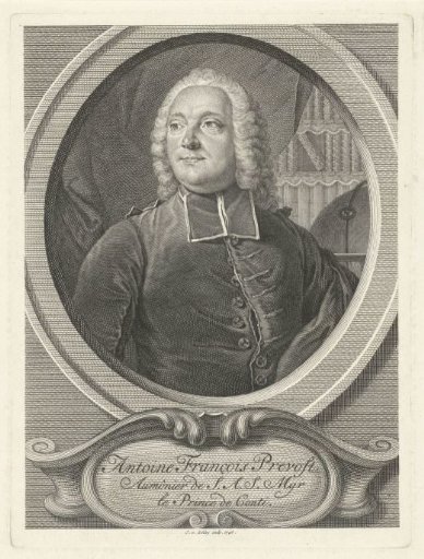 Portrait of Antoine François Prevost