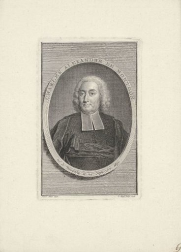 Portrait of Charles Alexandre de Montgon