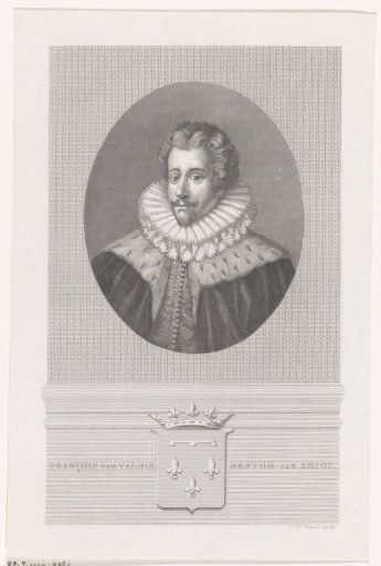 Portrait of François-Hercule de Valois, Duke of Anjou