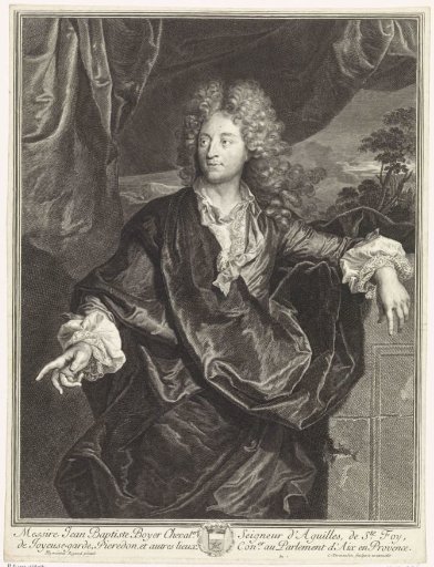 Portrait of Jean Baptiste Boyer d'Eguilles