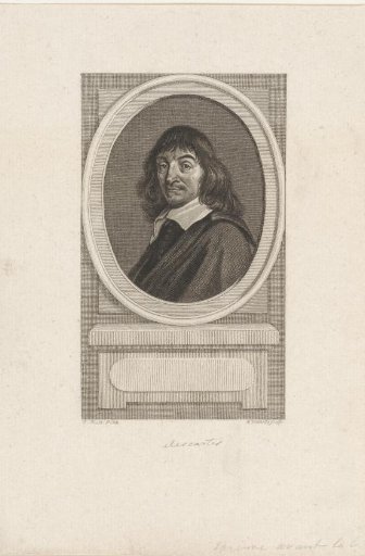 Portrait of the French philosopher René Descartes
